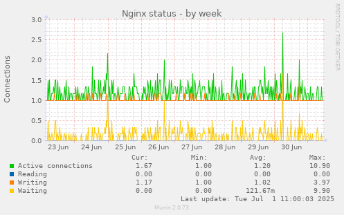 Nginx status